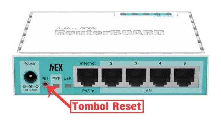 آموزش ریست کردن روتر میکروتیک