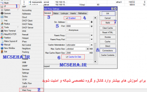 enable proxy