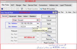 آموزش chain forward
