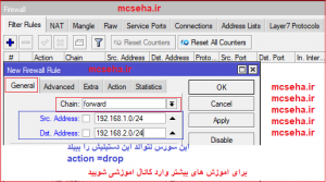 این سورس نتواند این دستینیشن را ببیند