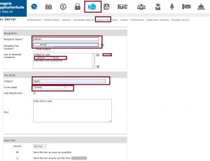 سرویس fax imagical applicationsuite cisco