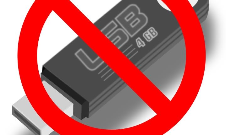 بستن پورت usb در ویندوز